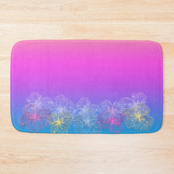 Item preview, Colorful flowers multicolored gradient designed and sold by fuzzyfox.