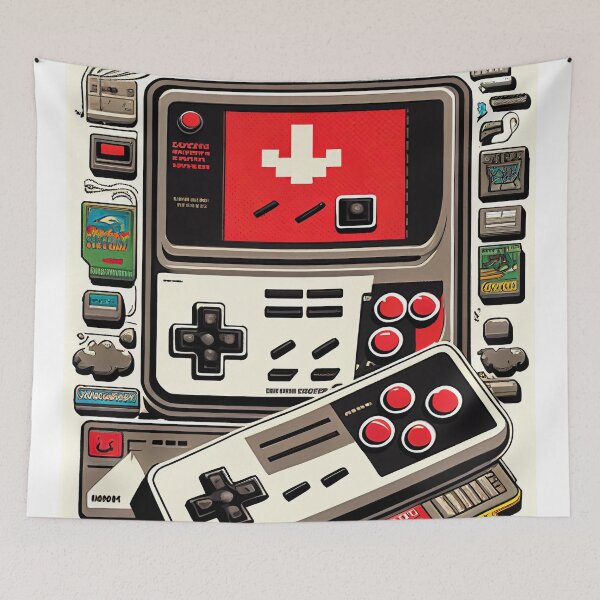 Item preview, Retro Gaming Graphics 7  designed and sold by v1adu7z.