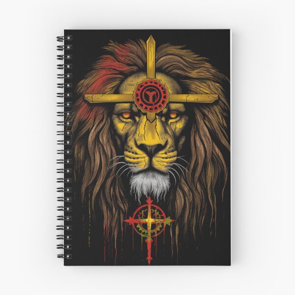 Item preview, Rasta lion as a saint designed and sold by Bohabaz.