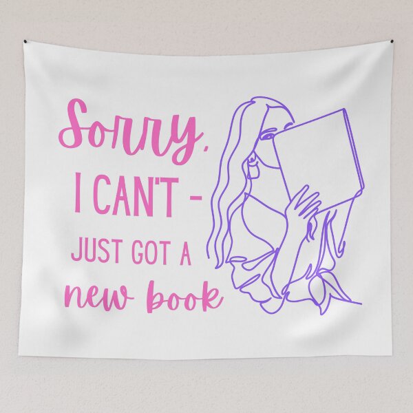 Artikelvorschau, Sorry, I can't - just got a new book entworfen und verkauft von jechaiyells.