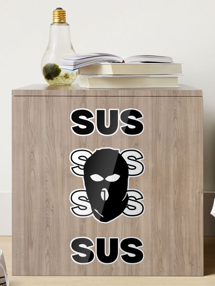 Youre Sus Emoji Sticker for Sale by AlpacaSmokes