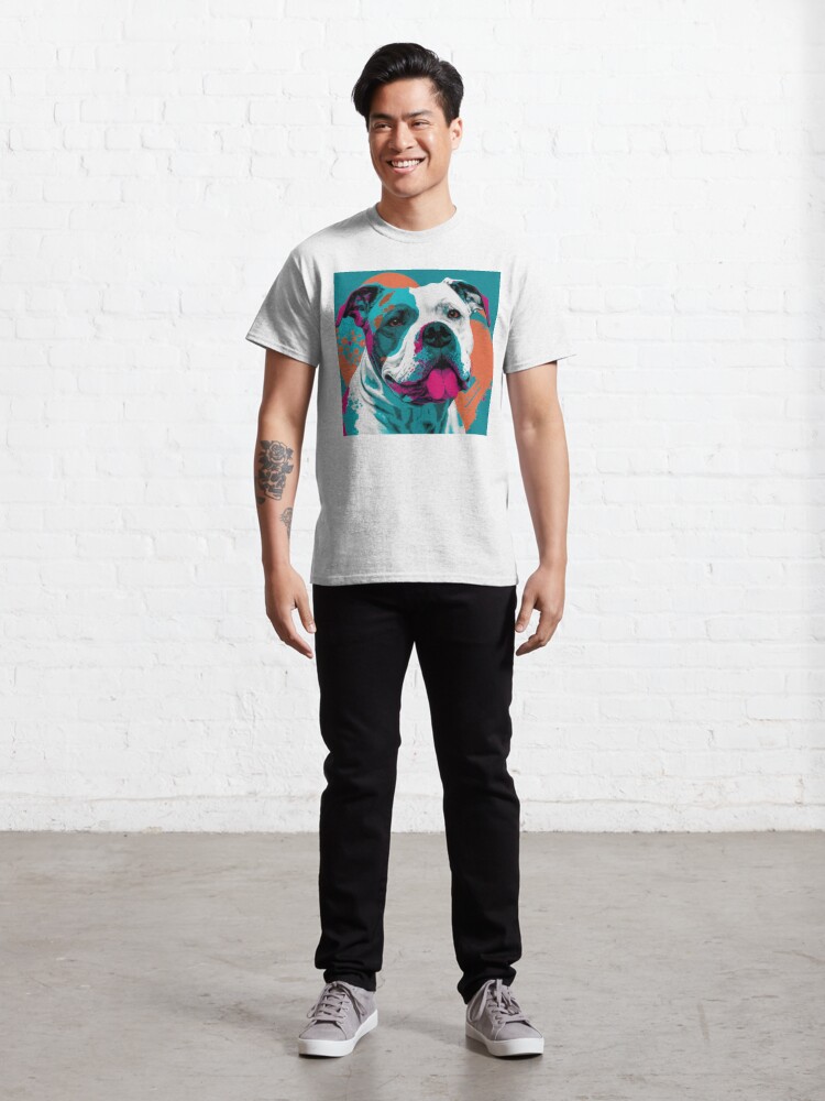 Discover American Bulldog Pop Classic T-Shirt