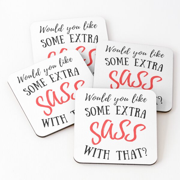 Item preview, Would you like some extra SASS with that? designed and sold by DistinctDesignz.