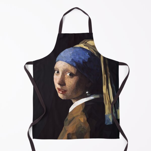 Item preview, Johannes Vermeer- Girl With The Pearl Earring Low poly designed and sold by krisztinaart.