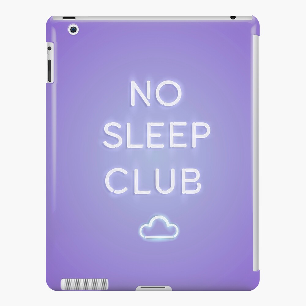 No Sleep Club iPad Case & Skin