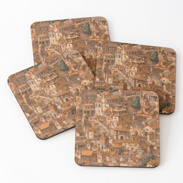 Item preview, Renaissance Dreams: An Idyllic Italian Townscape designed and sold by Papyrus Prints.