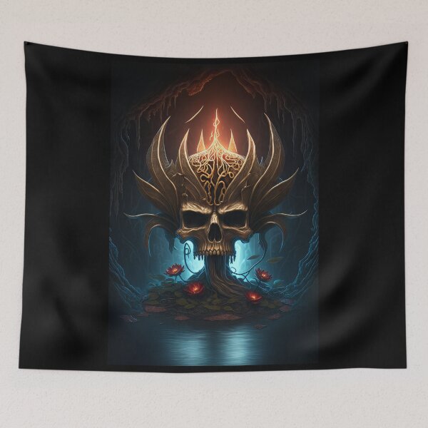Item preview, Skull Art #9808 designed and sold by SkullsClubhouse.