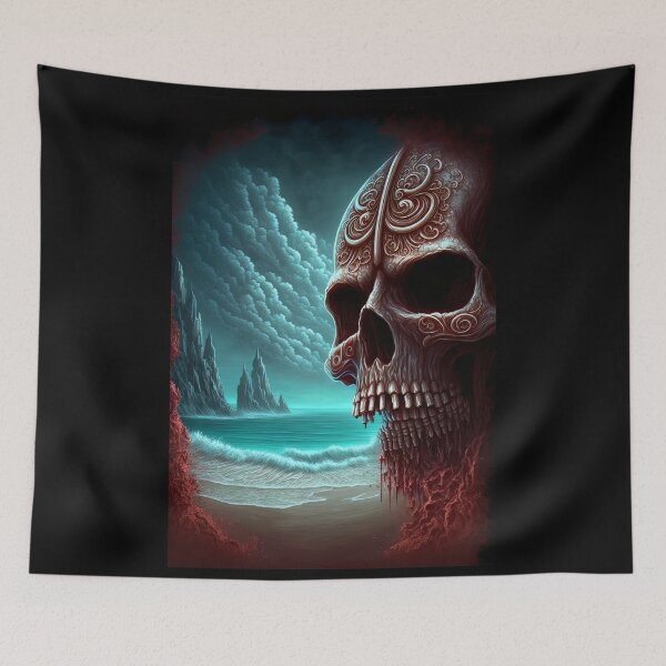 Item preview, Skull Art #9806 designed and sold by SkullsClubhouse.