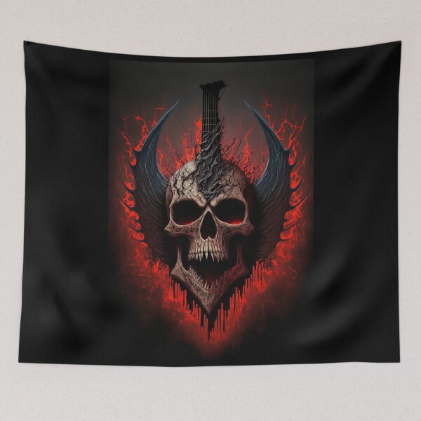 Item preview, Skull Art #9802 designed and sold by SkullsClubhouse.