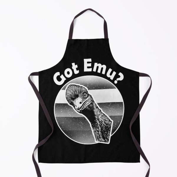 Item preview, Got Emu Digital Charcoal Art designed and sold by SmileThreads.