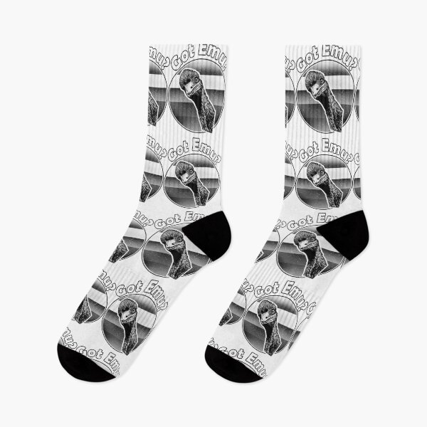 Item preview, Got Emu Digital Charcoal Art designed and sold by SmileThreads.