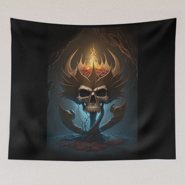 Item preview, Skull Art #9803 designed and sold by SkullsClubhouse.