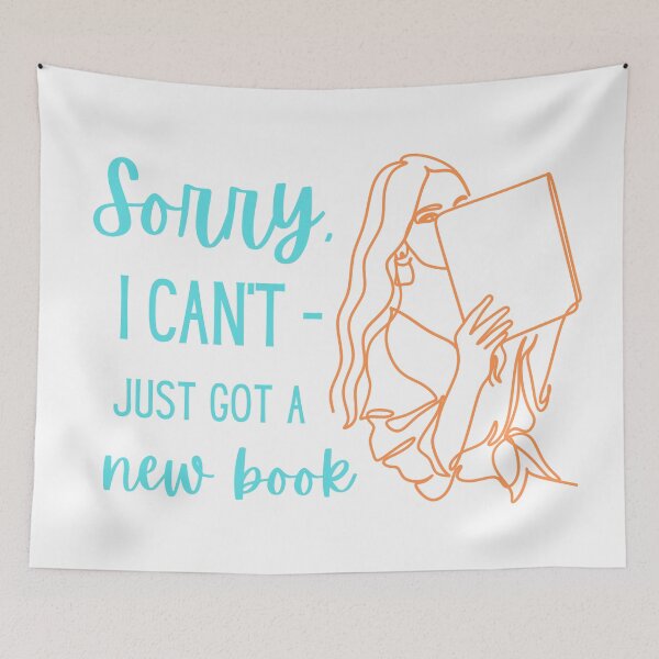 Artikelvorschau, Sorry, I can't - just got a new book entworfen und verkauft von jechaiyells.
