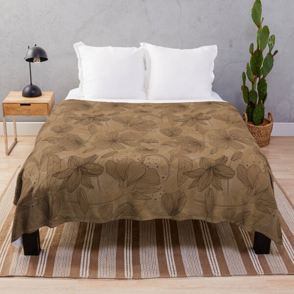 Item preview, Vintage Florals - Light Brown  designed and sold by Virginia Eleonora Ortu.