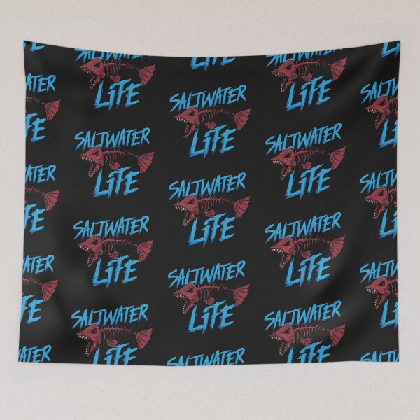 Item preview, Saltwater Life Fishing Shirt For Fisherman Angler designed and sold by Pubi.