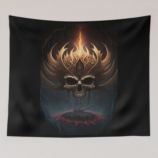 Item preview, Skull Art #9807 designed and sold by SkullsClubhouse.