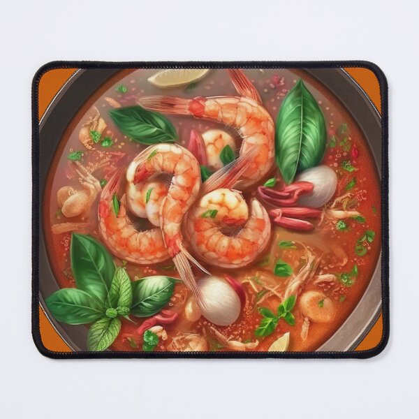 Item preview, Spicy Thai Shrimp Soup designed and sold by AxeWave.