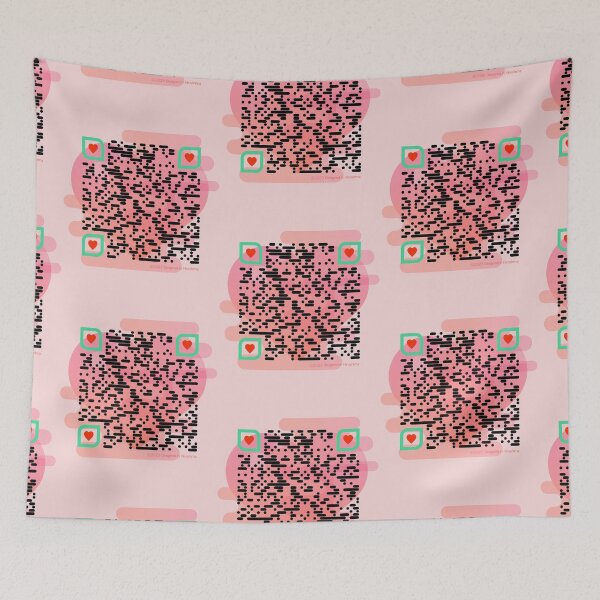 Item preview, QR I Love You: Hindi designed and sold by kanjidesign.