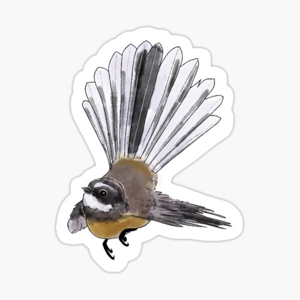 Item preview, New Zealand Fantail designed and sold by ksski.