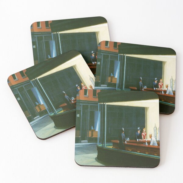 Item preview, Vintage Masterpiece: Nighthawks by Edward Hopper, c. 1942 - Classic Artwork with Rich History and Timeless Charm designed and sold by THASSON.