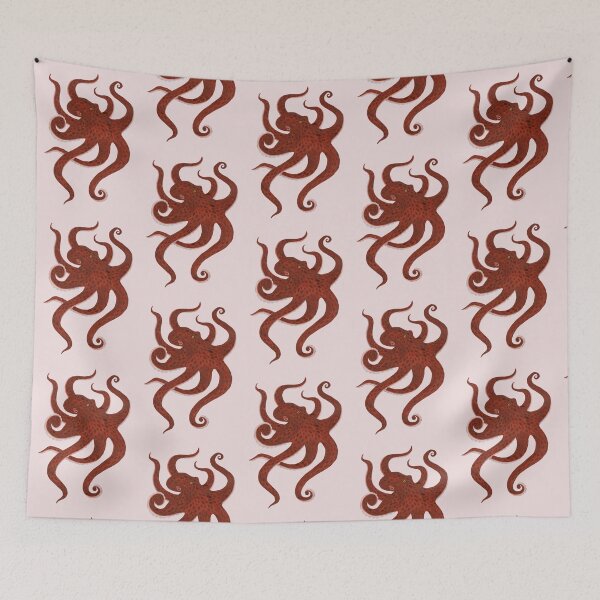 Item preview, Red Octopus  designed and sold by Isobelle Smith.