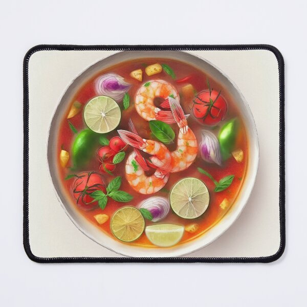 Item preview, Spicy Thai Shrimp Soup designed and sold by AxeWave.
