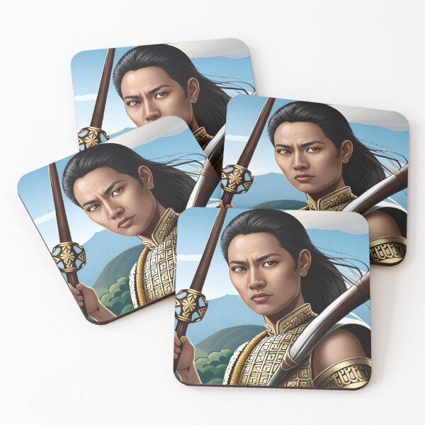 Item preview, Pinay Filipina Warrior Princess Art designed and sold by ecdato.