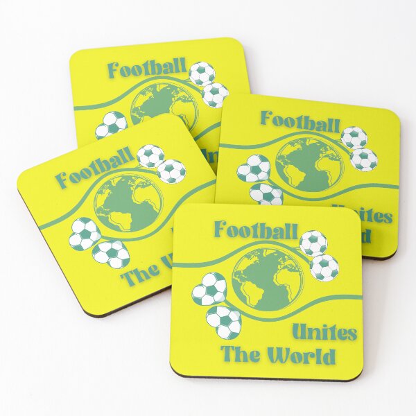Item preview, football unites the world designed and sold by memonto.