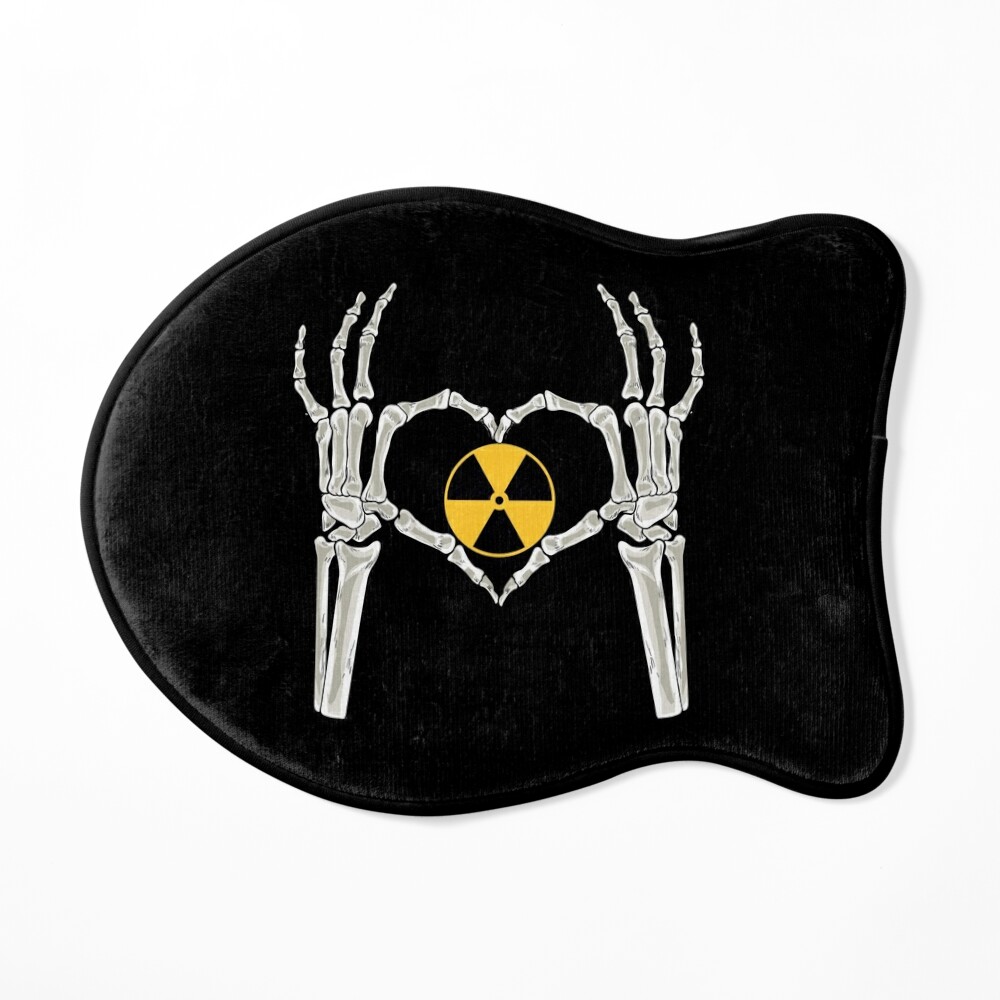 Radiology Skull Retractable ID Badge Reel • X-Ray Tech, x Ray Radiologist, Radiology Technician, Radiologic Technologist Gift