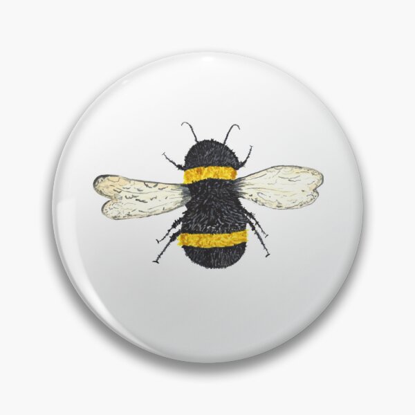 Item preview, Bumble bee painting designed and sold by FlowerGirlinHat.