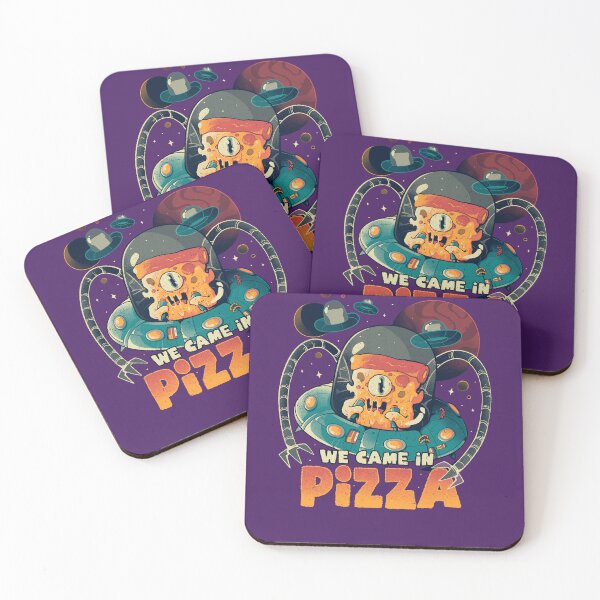 Item preview,  We Came in Pizza - Funny Food Alien Gift designed and sold by EduEly.