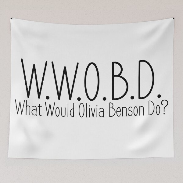 Item preview, What Would Olivia Benson Do? designed and sold by agrlandherfeels.
