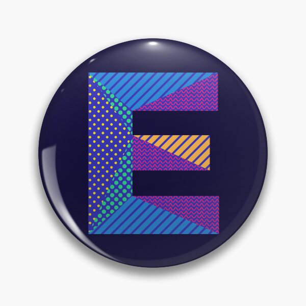 Artikelvorschau, Alphabet Buchstabe E Screen Print Design entworfen und verkauft von ToluaPrints.