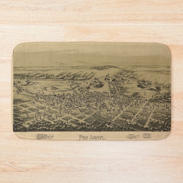 Item preview, Pen Argyl, Pennsylvania (1894) designed and sold by allhistory.