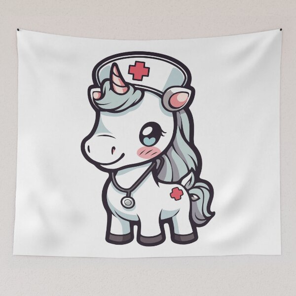 Item preview, Kawaii Horse as a Nurse designed and sold by FurFashion.