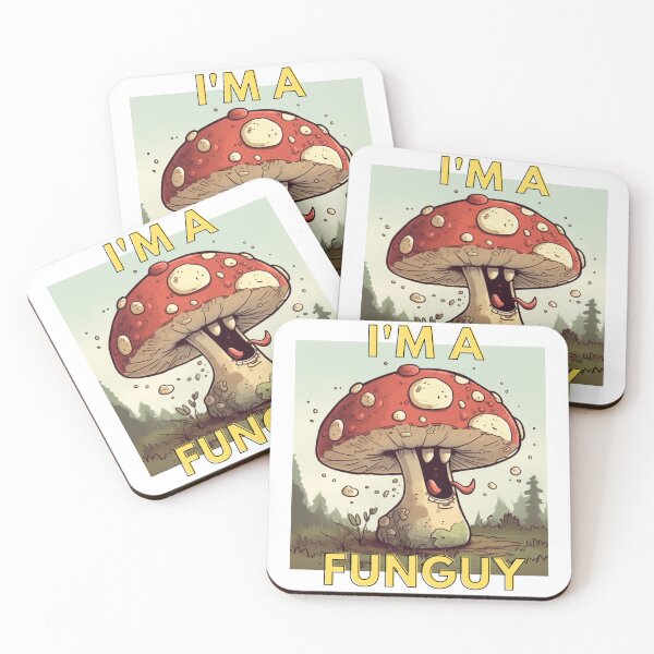 Item preview, Funguy Illustration, Funny Quote, Illustration designed and sold by CremisArt.