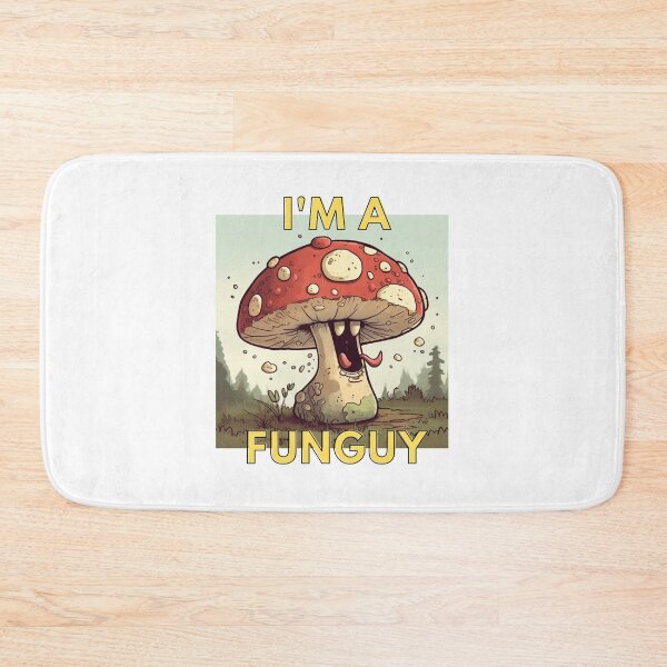 Item preview, Funguy Illustration, Funny Quote, Illustration designed and sold by CremisArt.