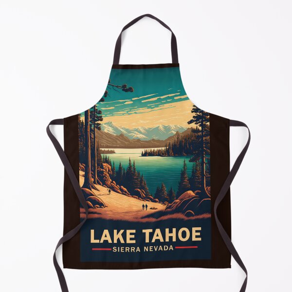 Item preview, Lake Tahoe Travel Poster designed and sold by Glenn Slingsby.