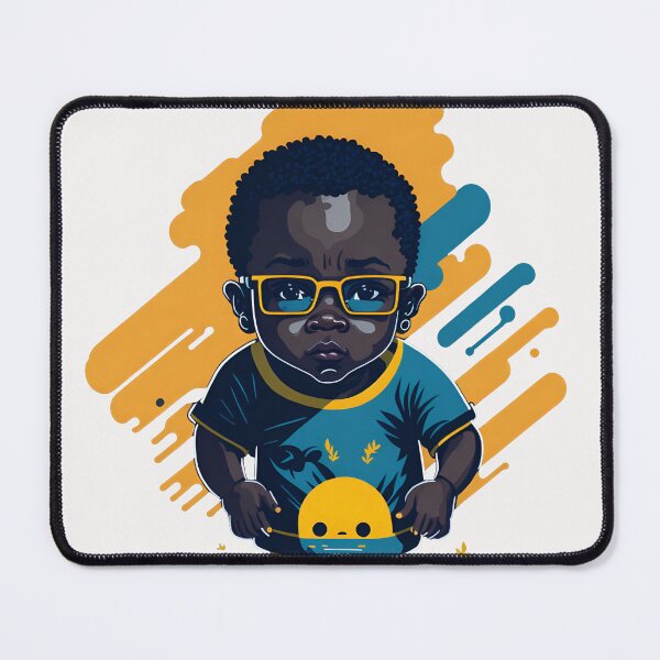Item preview, Adorable African Baby designed and sold by Hashdo.