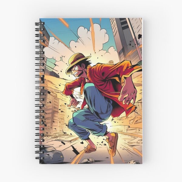 Item preview, Punching Through the Chaos: Monkey D. Luffy in Action designed and sold by RobotBadGuy0.