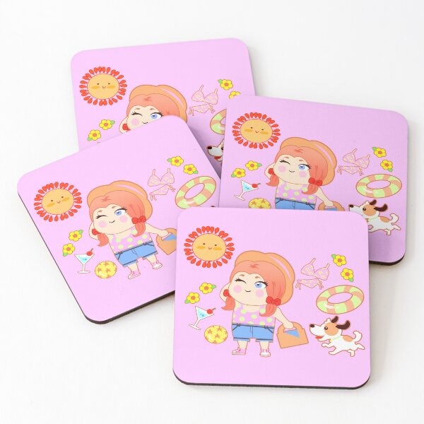 Item preview, Summer time with a little girl. designed and sold by Nongning-109.