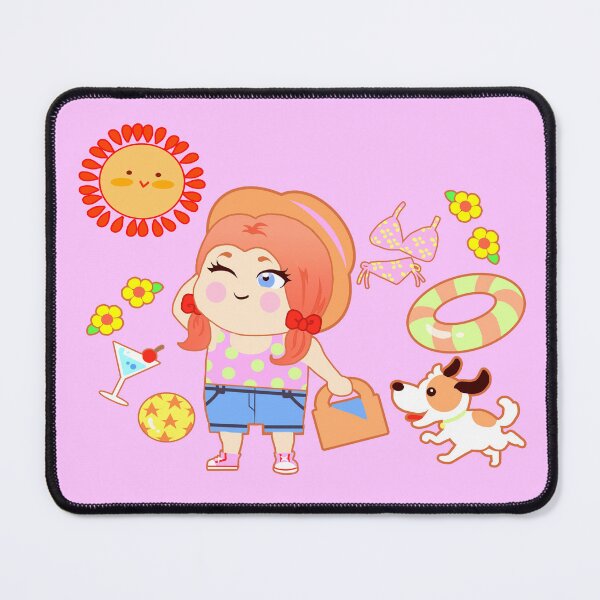 Item preview, Summer time with a little girl. designed and sold by Nongning-109.