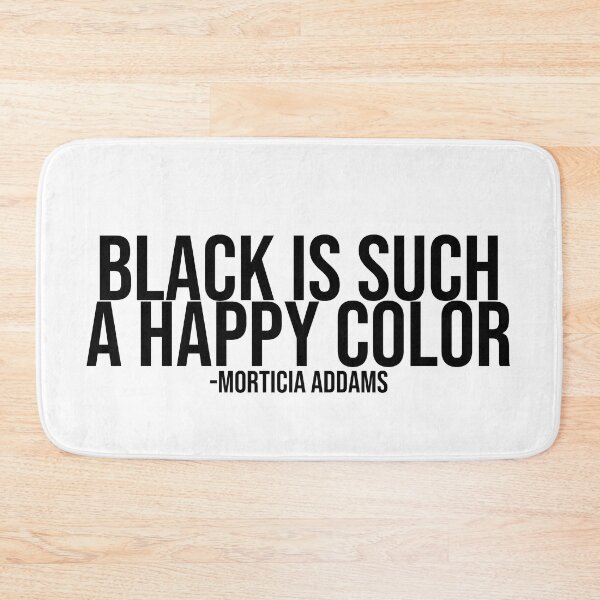 Item preview, Black Is Such A Happy Color designed and sold by agrlandherfeels.