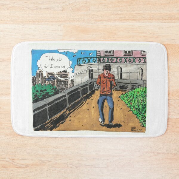 Item preview, I hate jobs but I need one designed and sold by NunoNevesComics.