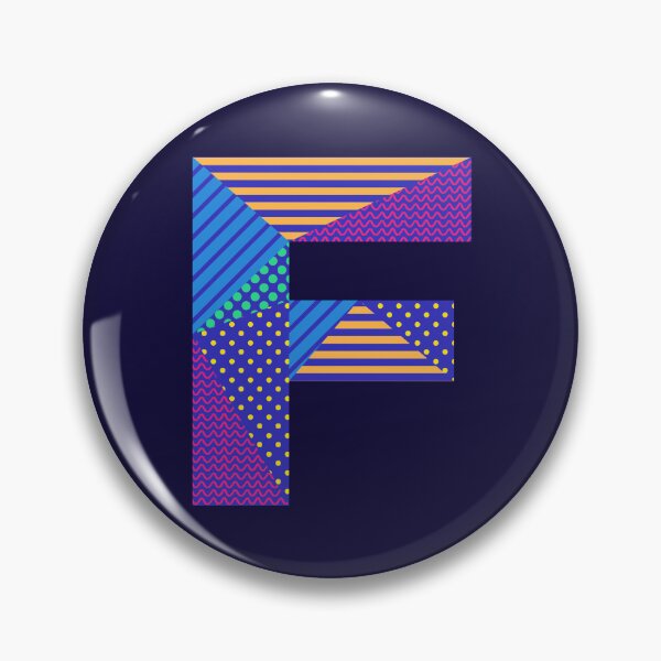 Item preview, Alphabet Letter F Screen Print Design designed and sold by ToluaPrints.