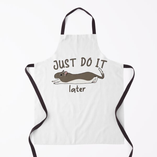 Item preview, Just do it later (Cute brown gerbil) designed and sold by Becky-Marie.