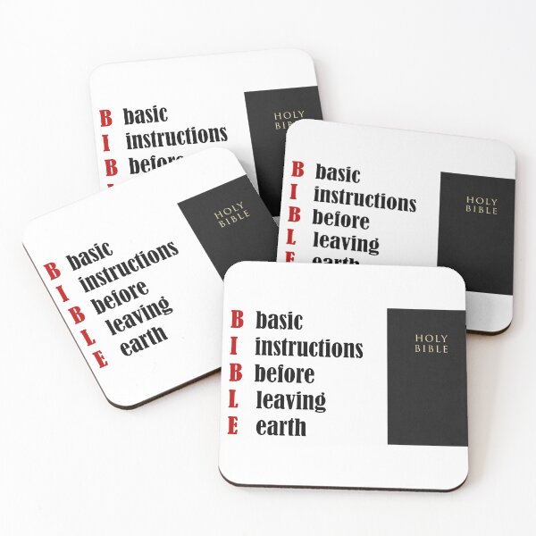 Item preview, Bible Instructions designed and sold by 2TrippyPeas.