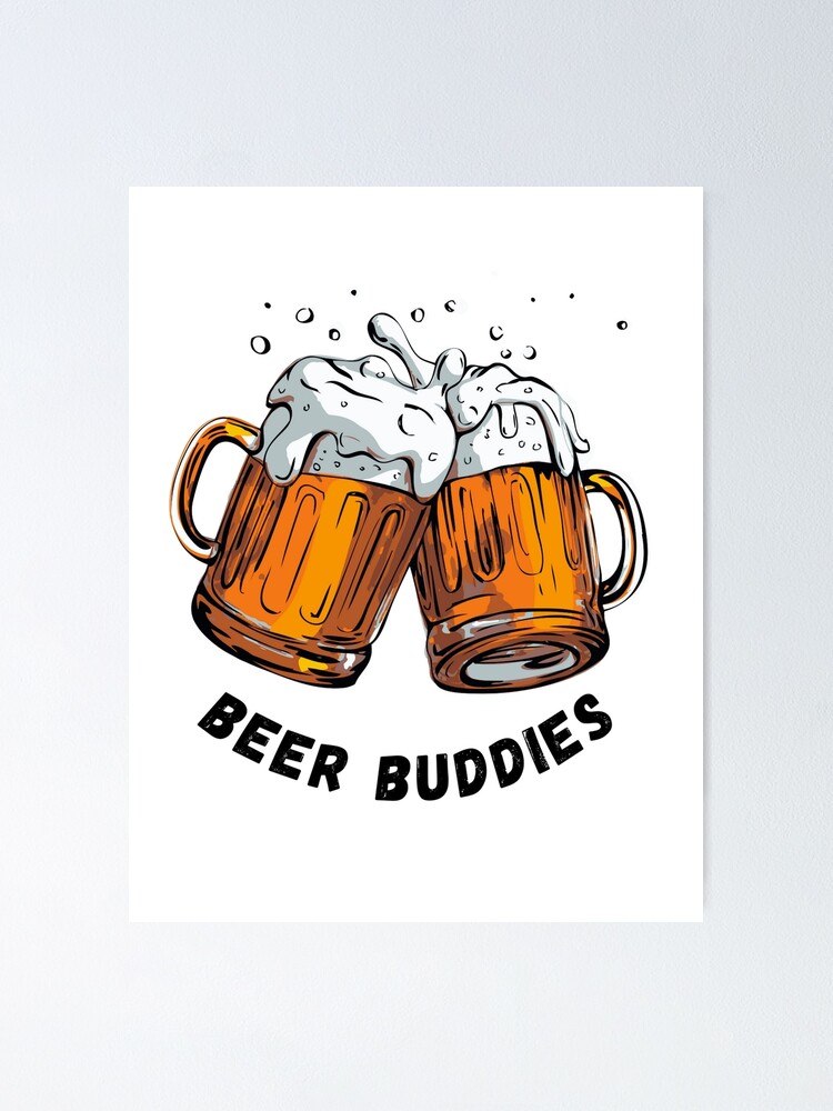 beer buddy - funny - Beer - Magnet