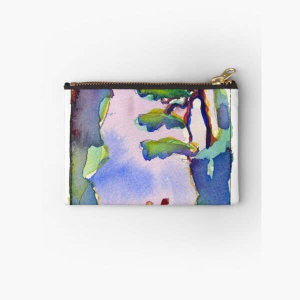 Item preview, E.J. Gold Watercolor "Trees on the Hillside" designed and sold by ProsperityPath.