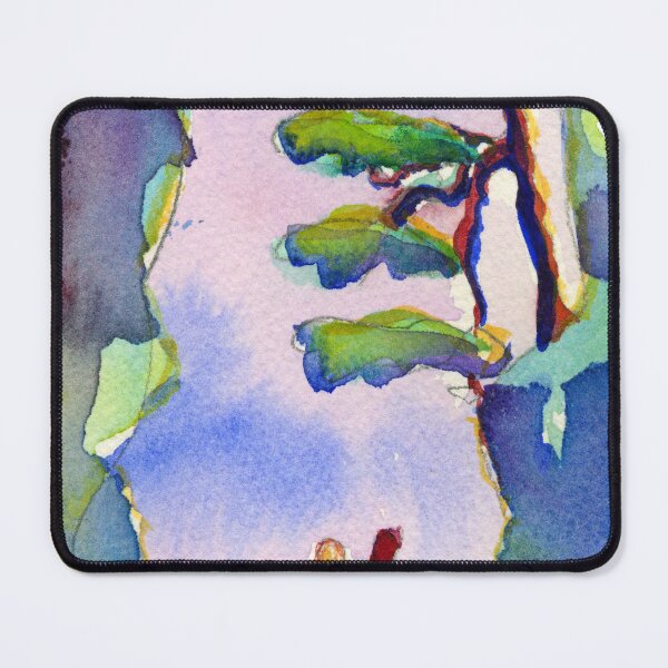 Item preview, E.J. Gold Watercolor "Trees on the Hillside" designed and sold by ProsperityPath.